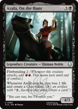 Azula, On the Hunt | 85 | MTG | Avatar | Foil | 50% Off 2nd Item - Image 1