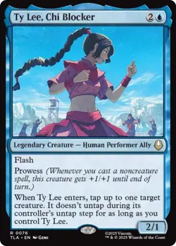 Ty Lee, Chi Blocker | 76 | MTG | Avatar | Foil | 50% Off 2nd Item - Image 1