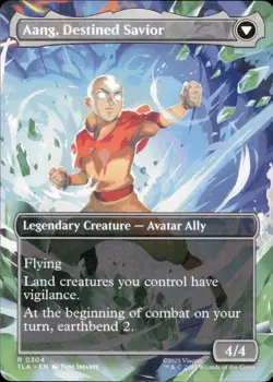 Aang at the Crossroads (Borderless)| 304 | MTG | Avatar | Normal |50% Off 2nd - Image 2