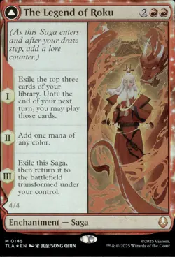 The Legend of Roku | 145 | MTG | Avatar | Foil - Image 2