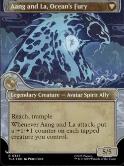 Aang, Swift Savior (Showcase)| 347 | MTG | Avatar| Foil | 50% Off 2nd Item - Image 2