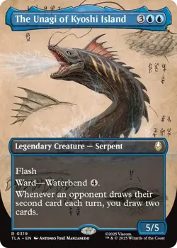 The Unagi of Kyoshi Island (Borderless)| 319 | MTG | Avatar | Foil | 50% Off 2nd - Image 1