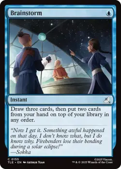 Brainstorm | 155 | MTG | Avatar | Foil | 50% Off 2nd Item - Image 1