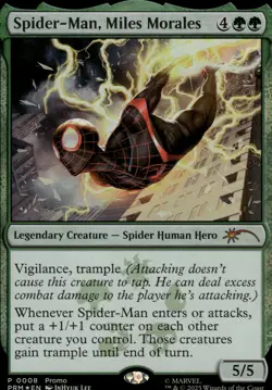 Spider-Man, Miles Morales | 8 | MTG | Promos | Foil | 50% Off 2nd Item - Image 1