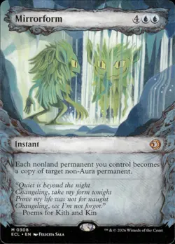 Mirrorform (Showcase) | 308 | MTG | Lorwyn Eclipsed | Normal | 50% Off 2nd Item - Image 1