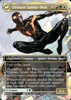 Miles Morales(Borderless) | 200 | MTG | Marvel's Spider-Man | 50% Off 2nd Item - Image 2