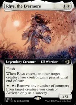 Rhys, the Evermore (Extended Art)| 354 | MTG | Lorwyn Eclipsed |50% Off 2nd Item - Image 1