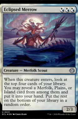 Eclipsed Merrow | 221 | MTG | Lorwyn Eclipsed | Foil | 50% Off 2nd Item - Image 1