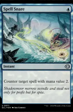 Spell Snare | 71 | MTG | Lorwyn Eclipsed | Foil | 50% Off 2nd Item - Image 1
