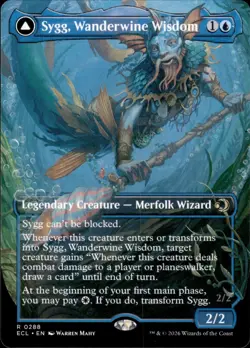 Sygg Wanderwine Wisdom (Borderless)| 288 | MTG |Lorwyn Eclipsed|50% Off 2nd Item - Image 1