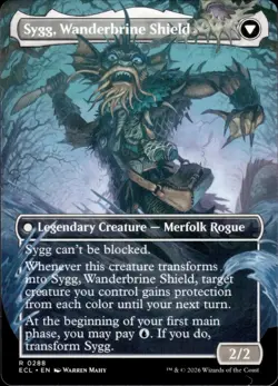Sygg Wanderwine Wisdom (Borderless)| 288 | MTG |Lorwyn Eclipsed|50% Off 2nd Item - Image 2