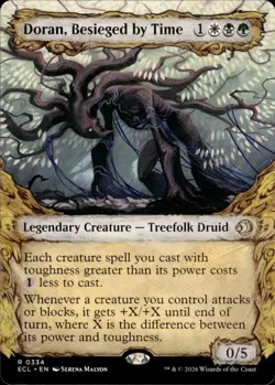 Doran Besieged by Time (Showcase)| 334 | MTG | Lorwyn Eclipsed |50% Off 2nd Item - Image 1