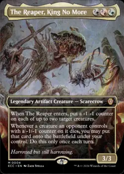The Reaper King No More (Borderless)| 4 | MTG | Lorwyn Eclipsed|50% Off 2nd Item - Image 1