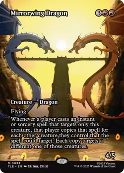Mirrorwing Dragon (Borderless) | 33 | MTG | Avatar | Normal | 50% Off 2nd Item - Image 1