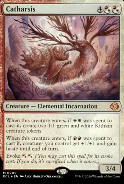 Catharsis | 209 | MTG | Promo Pack: Lorwyn Eclipsed | Foil | 50% Off 2nd Item - Image 1
