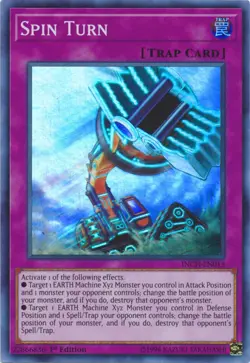 Spin Turn - INCH-EN013 - Super Rare - 1st Edition Near Mint Yugioh! Card - Image 1