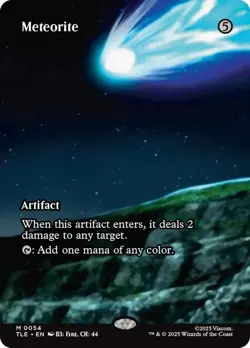 Meteorite (Borderless) | 54 | MTG | Avatar | Normal | 50% Off 2nd Item - Image 1