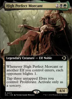High Perfect Morcant (Ext Art) | 373 | MTG | Lorwyn Eclipsed | 50% Off 2nd Item - Image 1