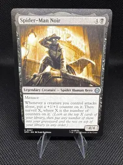Spider-Man Noir | 0067 | MTG | Marvel's Spider-Man | 50% off 2nd Card - Image 1
