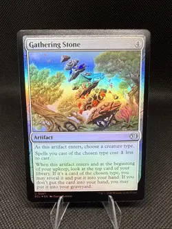 Gathering Stone | 257 | MTG | Lorwyn Eclipsed | Foil - Image 1