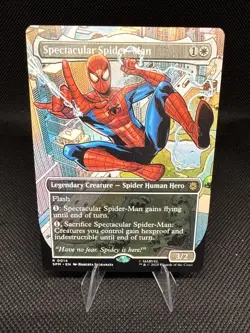 Spider-Man | 0014 | MTG | Spider-Man | Borderless | Regular | 50% off 2nd Card - Image 1