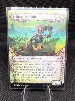 Eclipsed Kithkin | 338 | MTG | Lorwyn Eclipsed | Foil | Showcase - Image 1