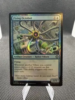 Flying Octobot | 31 | MTG | Marvel's Spider-Man | Foil | 50% off 2nd Card - Image 1