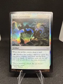 Eerie Gravestone | 163 | MTG | Marvel's Spider-Man | Foil | 50% off 2nd Card - Image 1