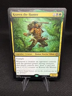 Kraven the Hunter | 0133 | MTG | Marvel's Spider-Man | 50% off 2nd Card - Image 1