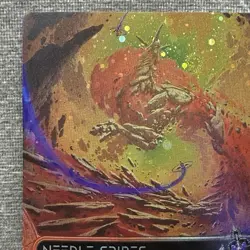 MTG Needle Spires (Borderless) – Edge of Eternities (EOS) #120 Galaxy Foil NM - Image 2