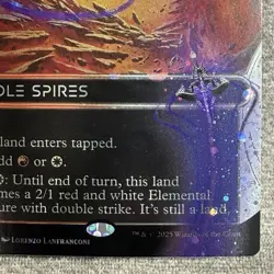 MTG Needle Spires (Borderless) – Edge of Eternities (EOS) #120 Galaxy Foil NM - Image 5