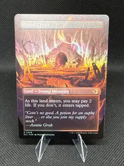 Blood Crypt (Borderless)| 349 | MTG | Lorwyn Eclipsed | Foil | 50% Off 2nd Item - Image 2