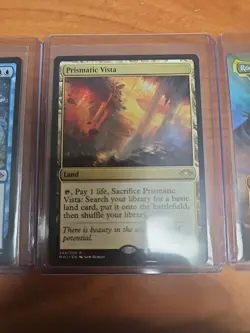 Crucible of Worlds Core Set 2019 Regular, Echo of Eons, Prismatic Vista, And Rod - Image 3