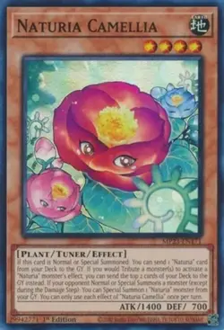 Naturia Camellia - MP23-EN171 - Super Rare - 1st Edition Near Mint Yugioh! Card - Image 1