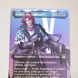 Ardyn, the Usurper Borderless 379 Foil MTG Final Fantasy FIN NM - Image 2