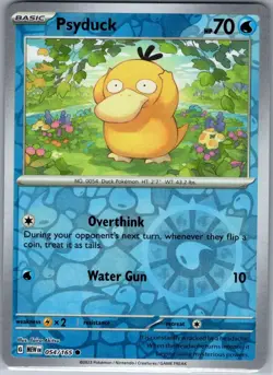 Psyduck - 054/165 Reverse Holo SV: Scarlet & Violet 151 - Pokemon Card - NM - Image 1