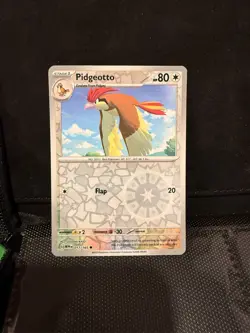 Pidgeotto 017/165 Reverse Holo Pokemon TCG Scarlet & Violet 151 SV - Image 1