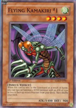 Flying Kamakiri #1 - SD8-EN006 - Common - 1st Edition Near Mint Yugioh! Card - Image 1