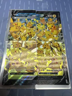 Pokemon Pikachu V-Union Set Near Mint SWSH139 SWSH140 SWSH141 SWSH142 - Image 1