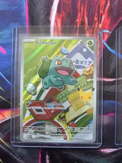 Pokemon TCG First Partner Illustration Collection, Series 1 Kanto GEN 1 Starters - Image 3