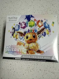 Pokemon Prismatic Evolutions ETB Elite Trainer Box Brand New Factory Sealed - Image 1