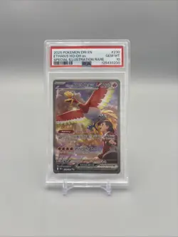 PSA 10 Ethan's Ho-Oh EX 230/182 SIR Destined Rivals 2025 GEM MINT Pokemon TCG - Image 1