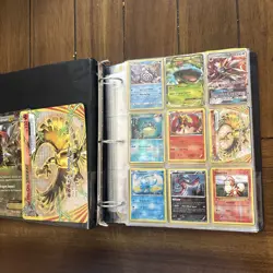 Pokemon Holo Ex Binder Mid Era Reverse Foil Rare TCG Cracked Ice Pikachu GAS lot - Image 1