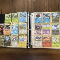 Pokemon Holo Ex Binder Mid Era Reverse Foil Rare TCG Cracked Ice Pikachu GAS lot - Image 2