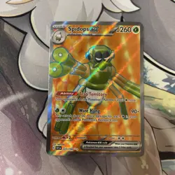 Spidops ex - Holo Ultra Rare SV01 Scarlet & Violet Base Set 223/198 Pokemon - NM - Image 3