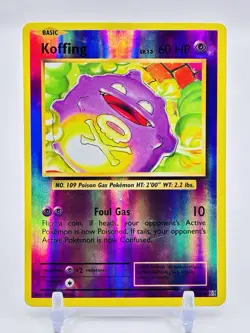 Pokemon XY Evolutions Reverse Holo Koffing 50/108 TCG Card Near Mint/Mint - Image 1