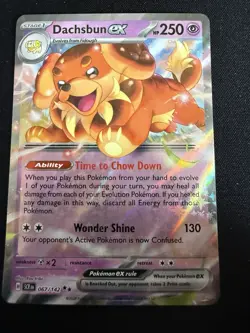 Dachsbun ex | 067/142 | Double Rare | Pokemon Stellar Crown - Image 1