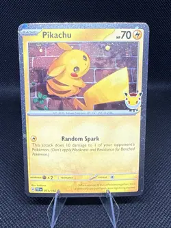Pikachu (Pokemon Day 2026) | 051/162 | Pokemon | Temporal Forces | Cosmos Promo - Image 1