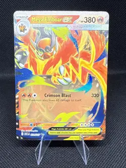 Mega Emboar ex | 31/217 | Pokemon | Ascended Heroes | 50% Off 2nd Item - Image 1