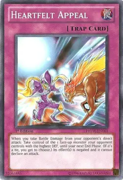 Heartfelt Appeal - PHSW-EN063 - Common - Unlimited Edition Near Mint Yugioh! Car - Image 1